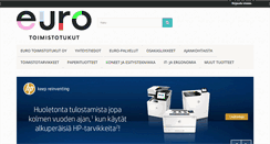 Desktop Screenshot of eurotoimistotukut.fi